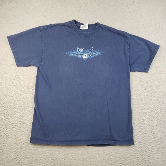 Chase Other - Rusty Wallace Shirt Mens Medium Short Sleeve Auto Racing NASCAR Chase Authentics